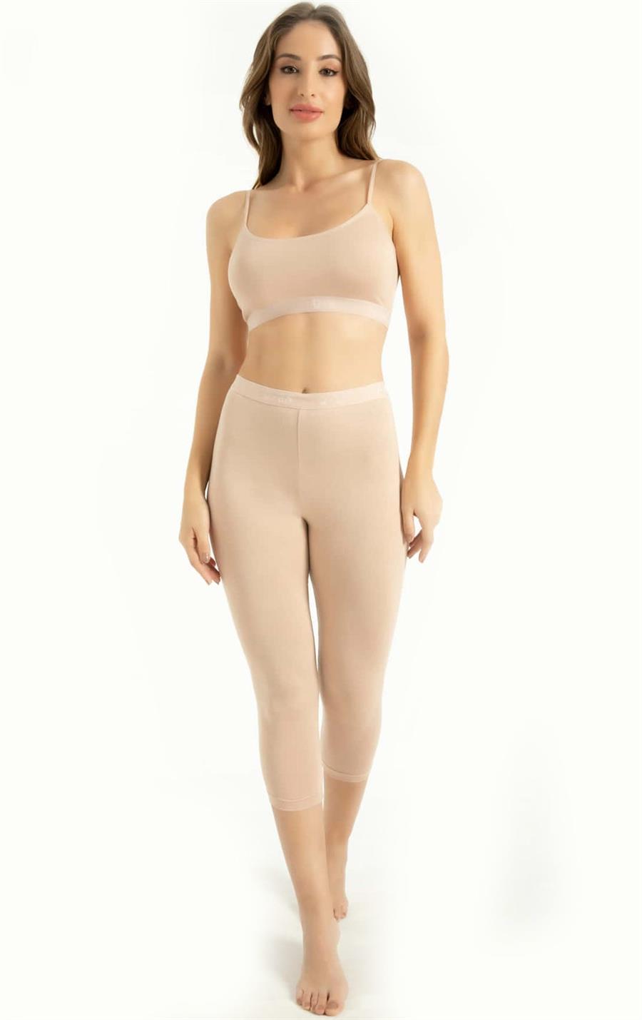 Q-En 708 Ten Bambu İp Askılı Pedli Büstiyer