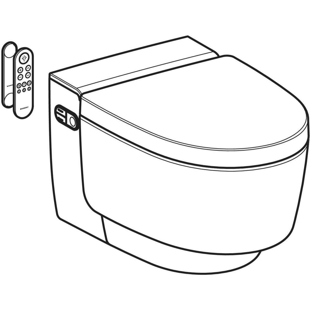 AquaClean Mera Comfort, Akıllı Asma Klozet  - 146.210.21.1