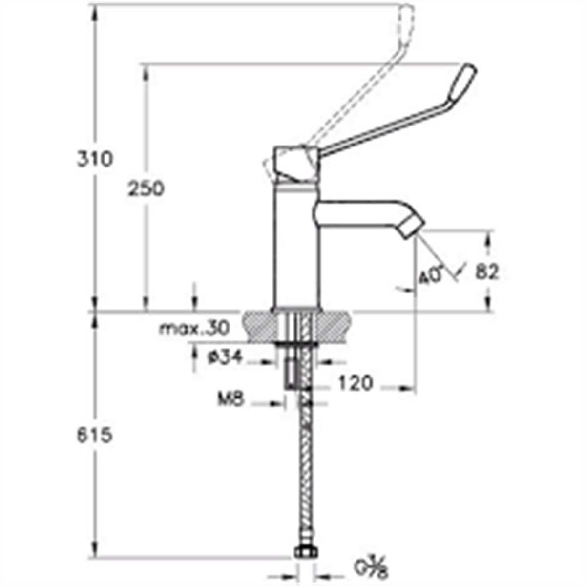Artema AquaMed Doktor Bataryası Krom 