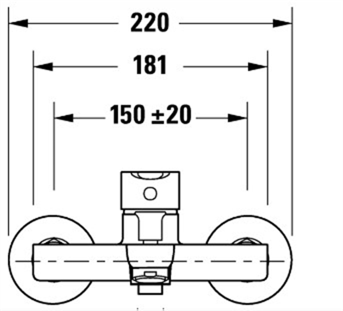 Duravit A1 Banyo Bataryası