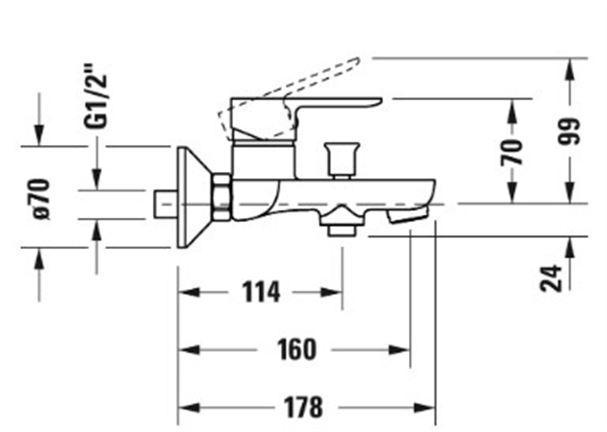 Duravit A1 Banyo Bataryası