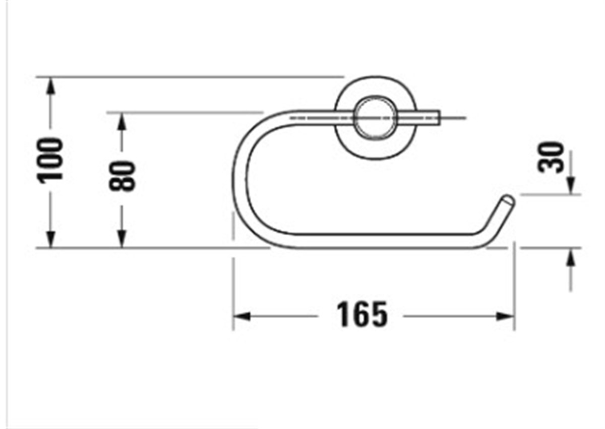 Duravit D-code Tuvalet Kağıtlığı