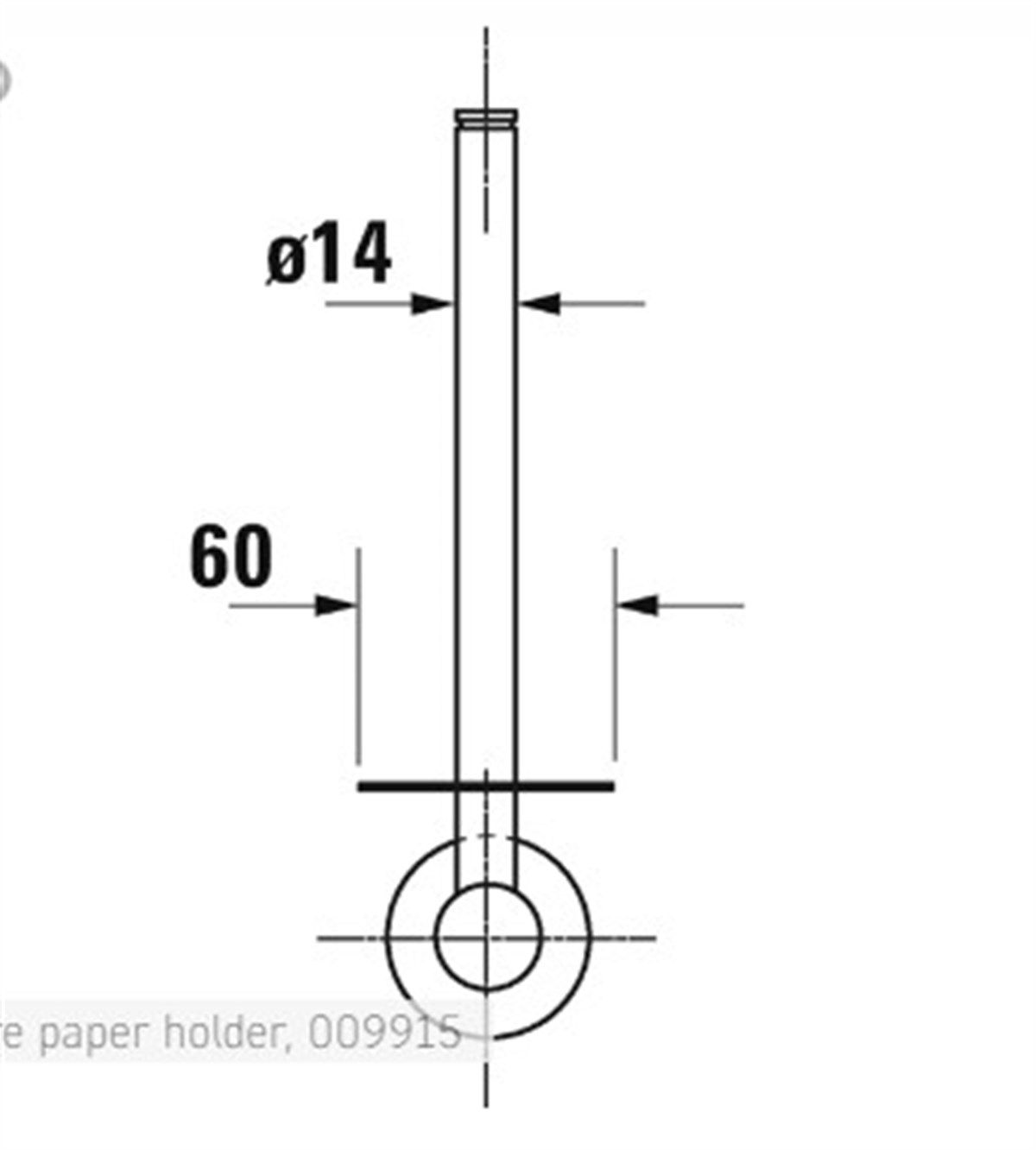 Duravit D-code Ydek Tuvalet Kağıtlığı
