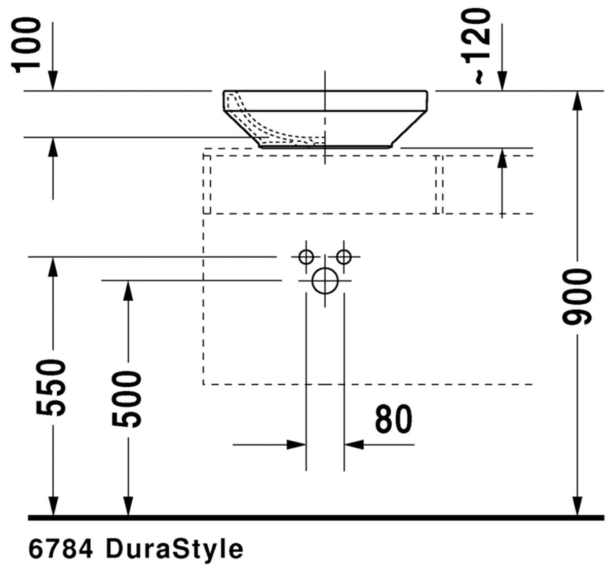 Duravit DuraStyle Çanak Lavabo 43cm