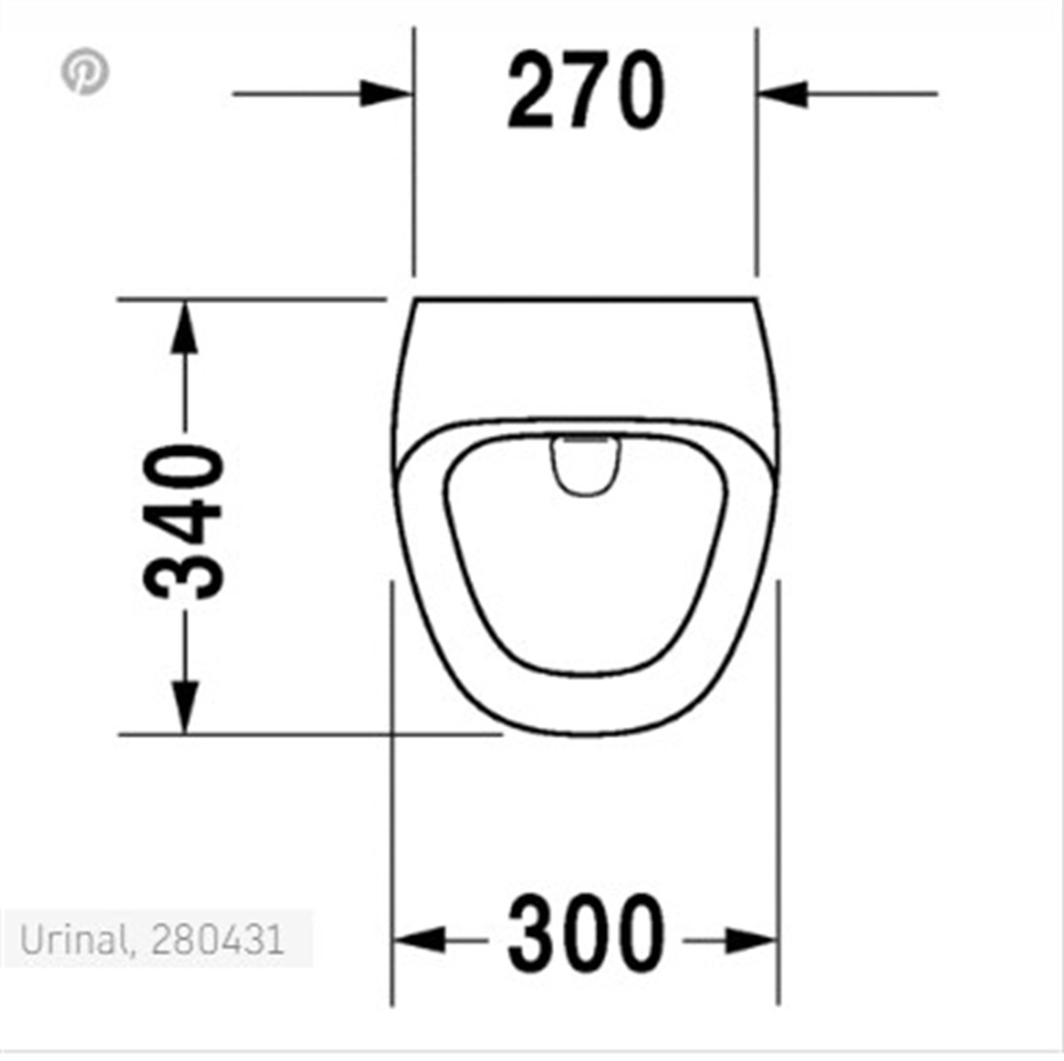 Duravit DuraStyle Elektrikli Pisuar