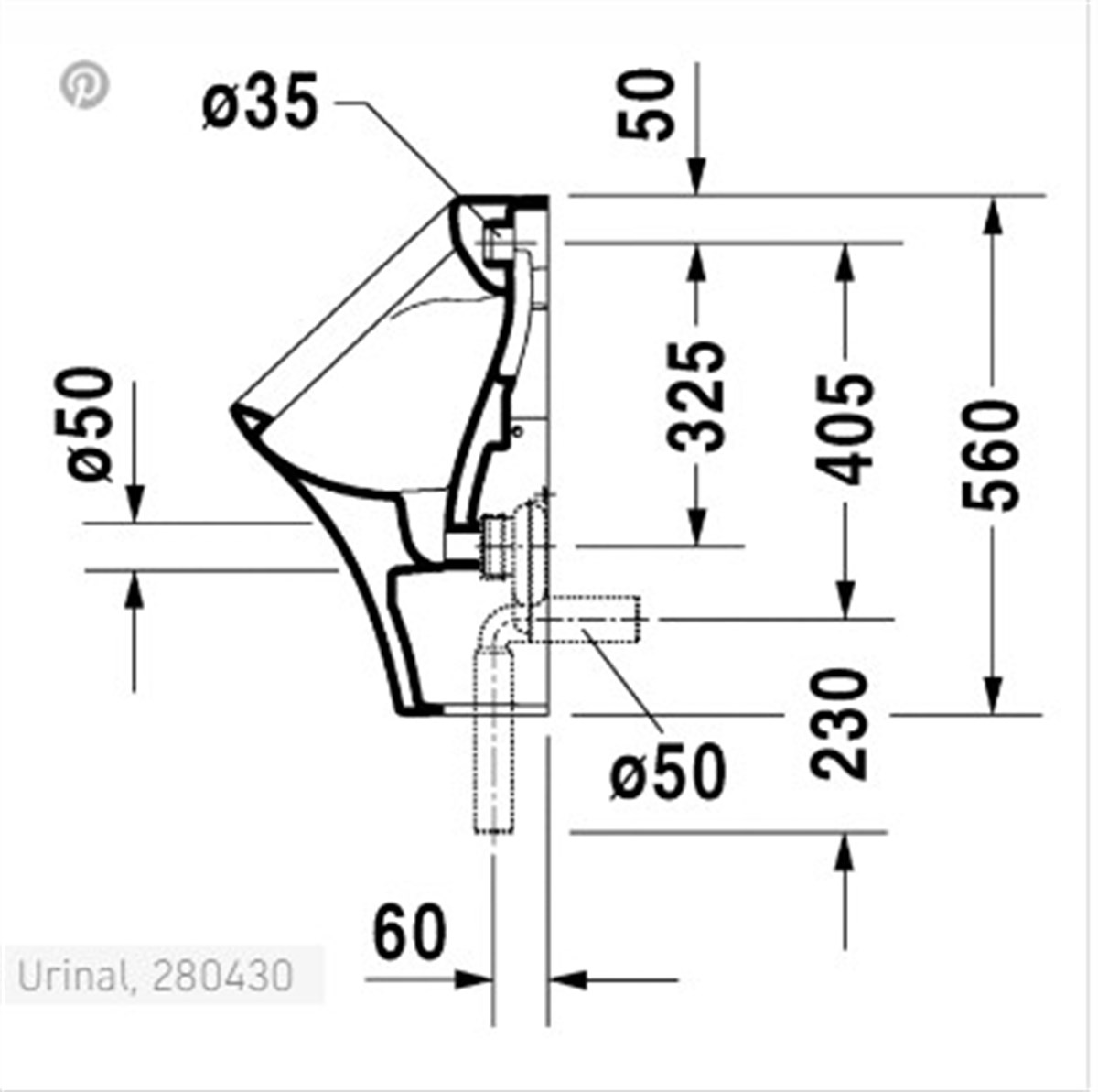Duravit DuraStyle Pisuar