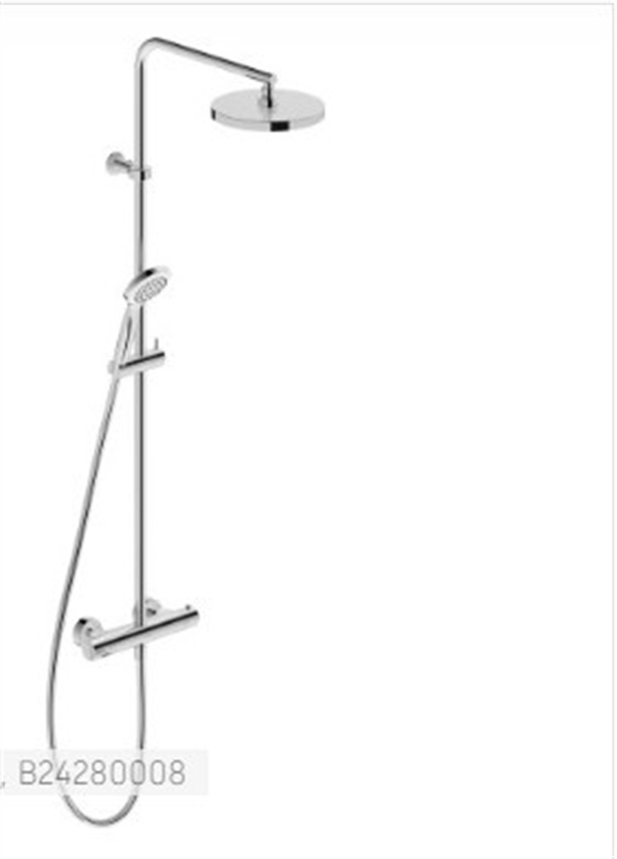 Duravit Duş Batarya Seti Termostatik