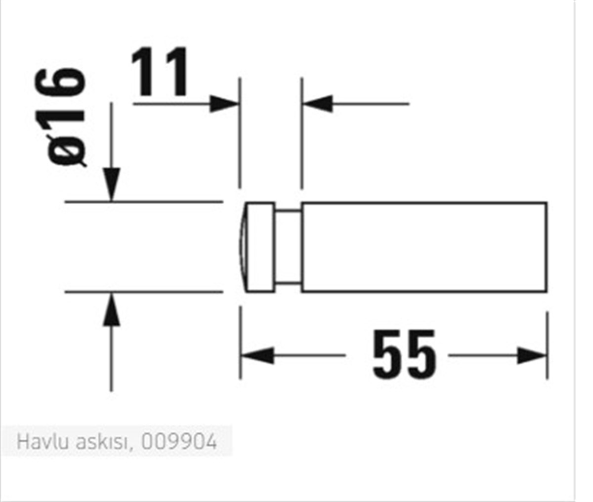 Duravit Karre Havlu Askısı