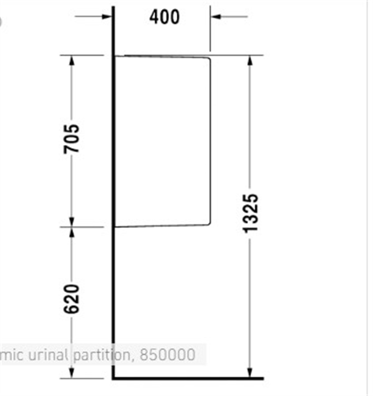 Duravit Starck 3 Ara Bölme