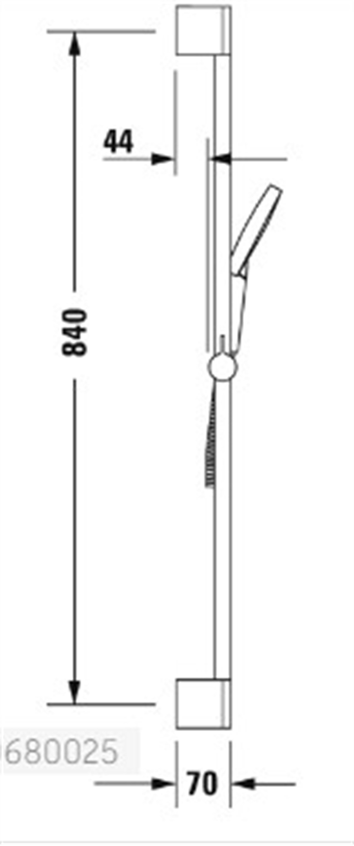 Duravit Sürgülü Duş Takımı