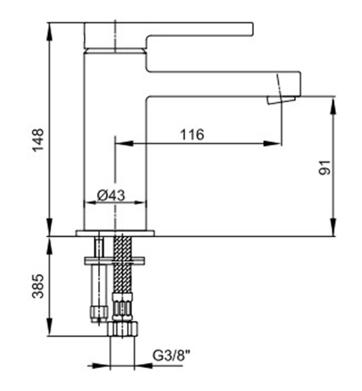Eca Mina Lavabo Bataryası