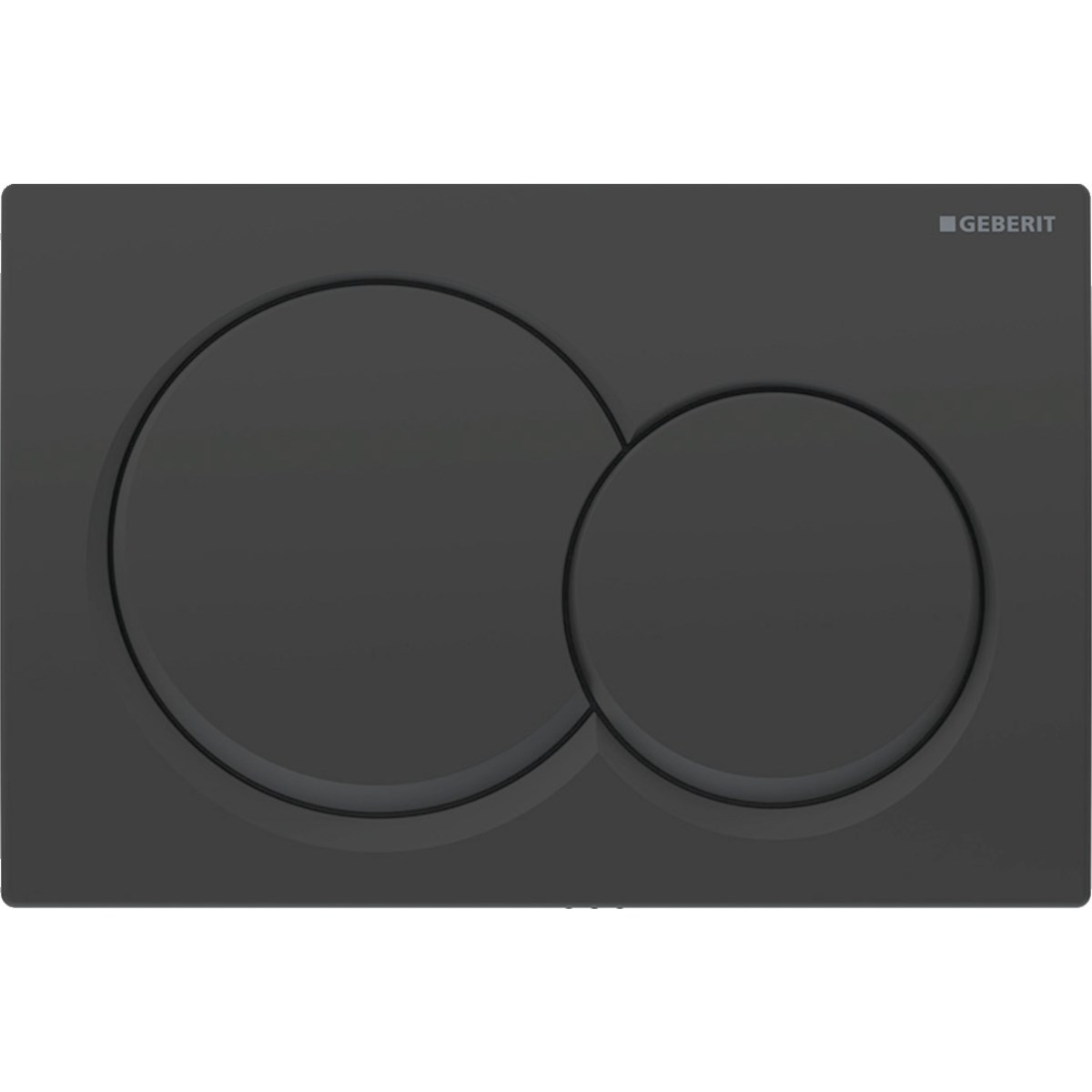 Geberit Alpha01 Kumanda Kapağı Mat Siyah - 115.035.14.1