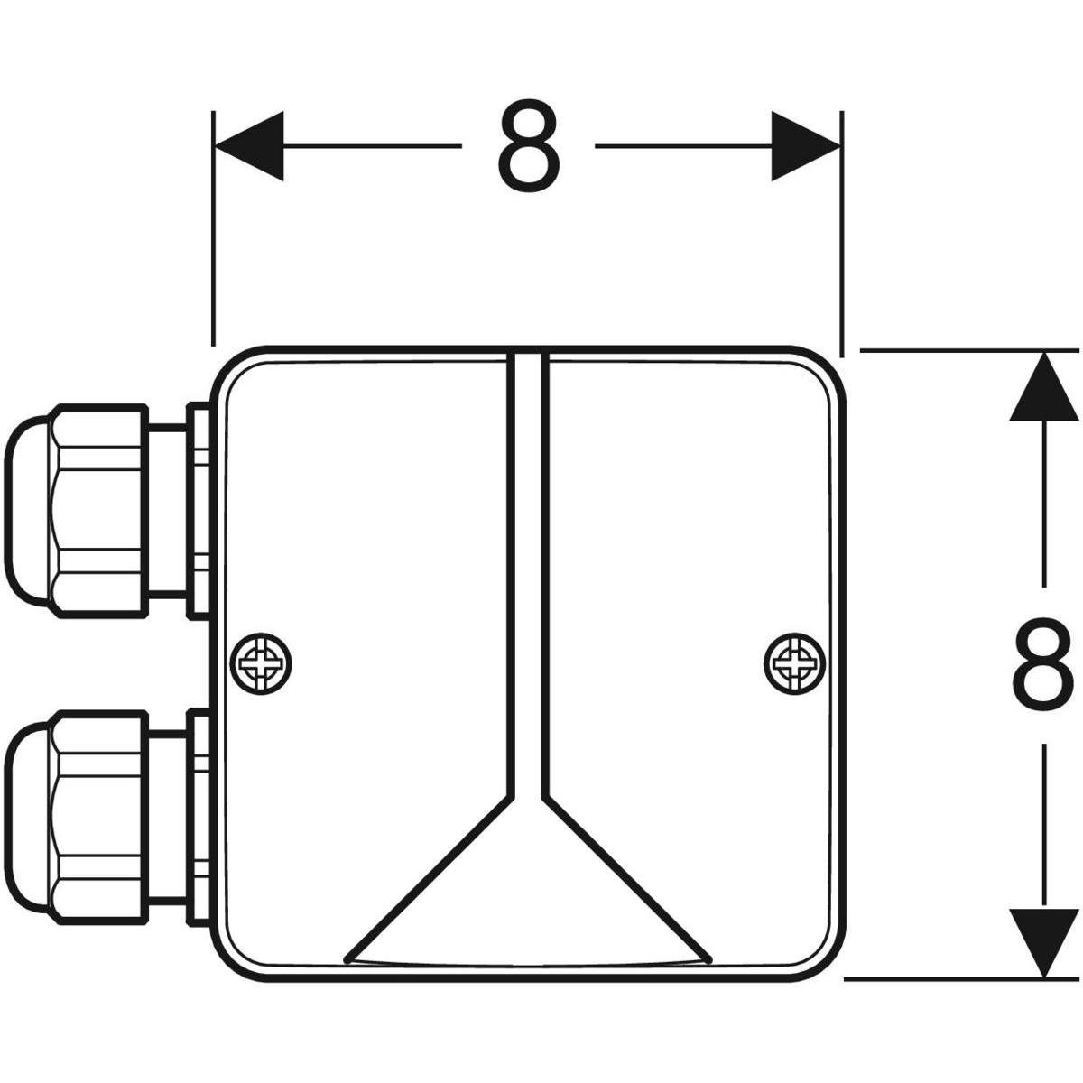 Geberit DuoFresh Montaj Kutusu - 244.120.00.1