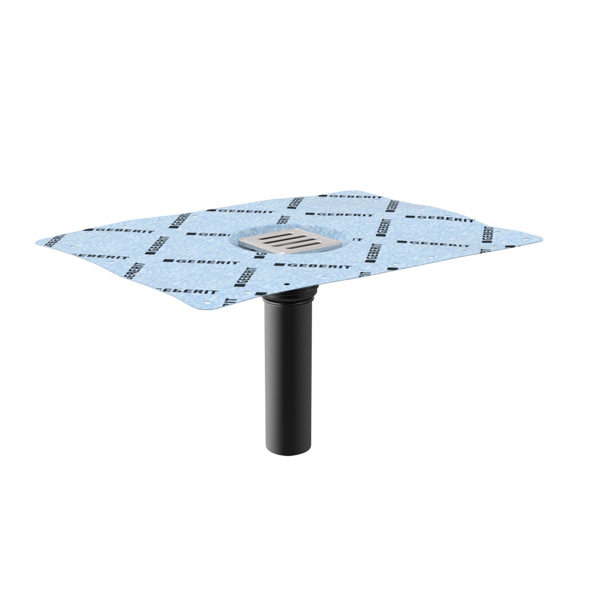 Geberit Duş İçin Yer Süzgeçi İçin Döşeme için Montaj Elemanı Alttan Çıkışlı 