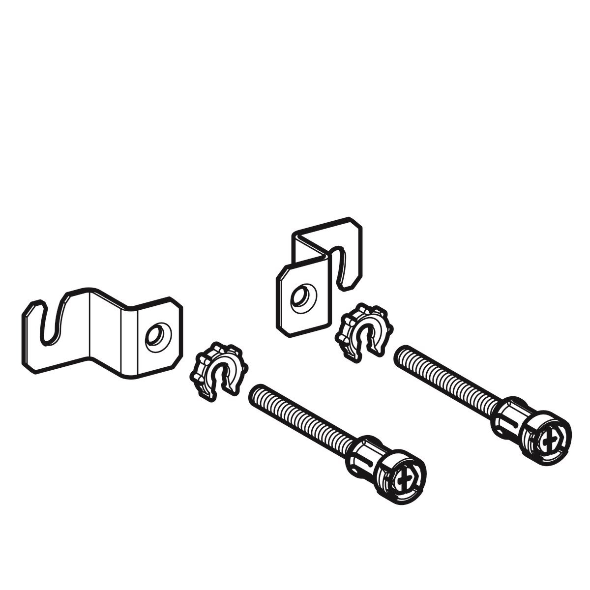 Geberit Duvara Bağlantı Aparatı - Duofix 8cmiçin