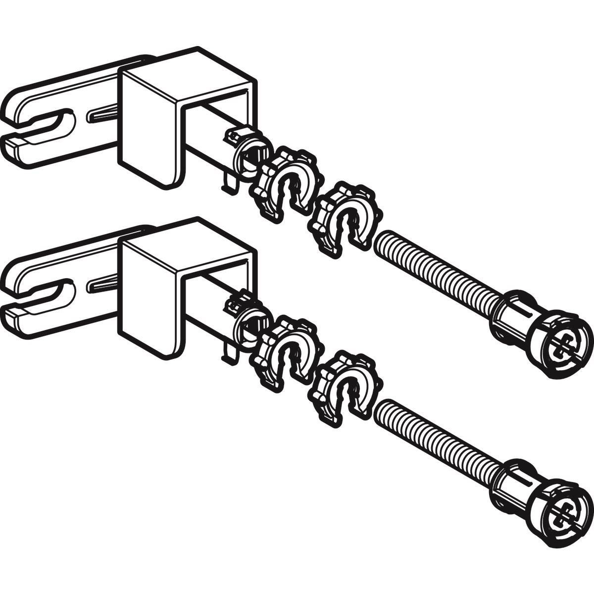 Geberit Duvara Bağlantı Aparatı - Duofix