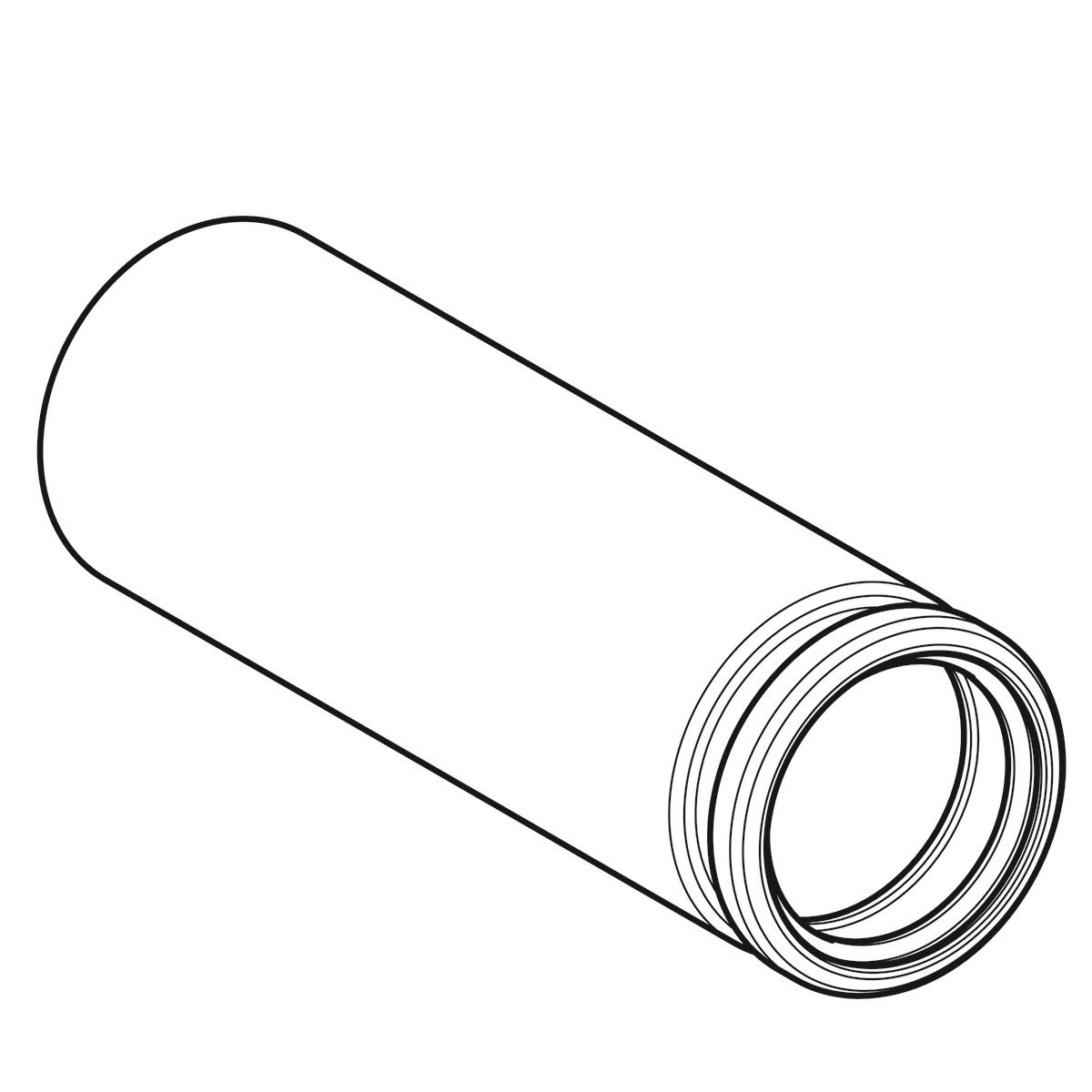 GEBERİT DÜZ KLOZET GİDER BORUSU 90/90 mm