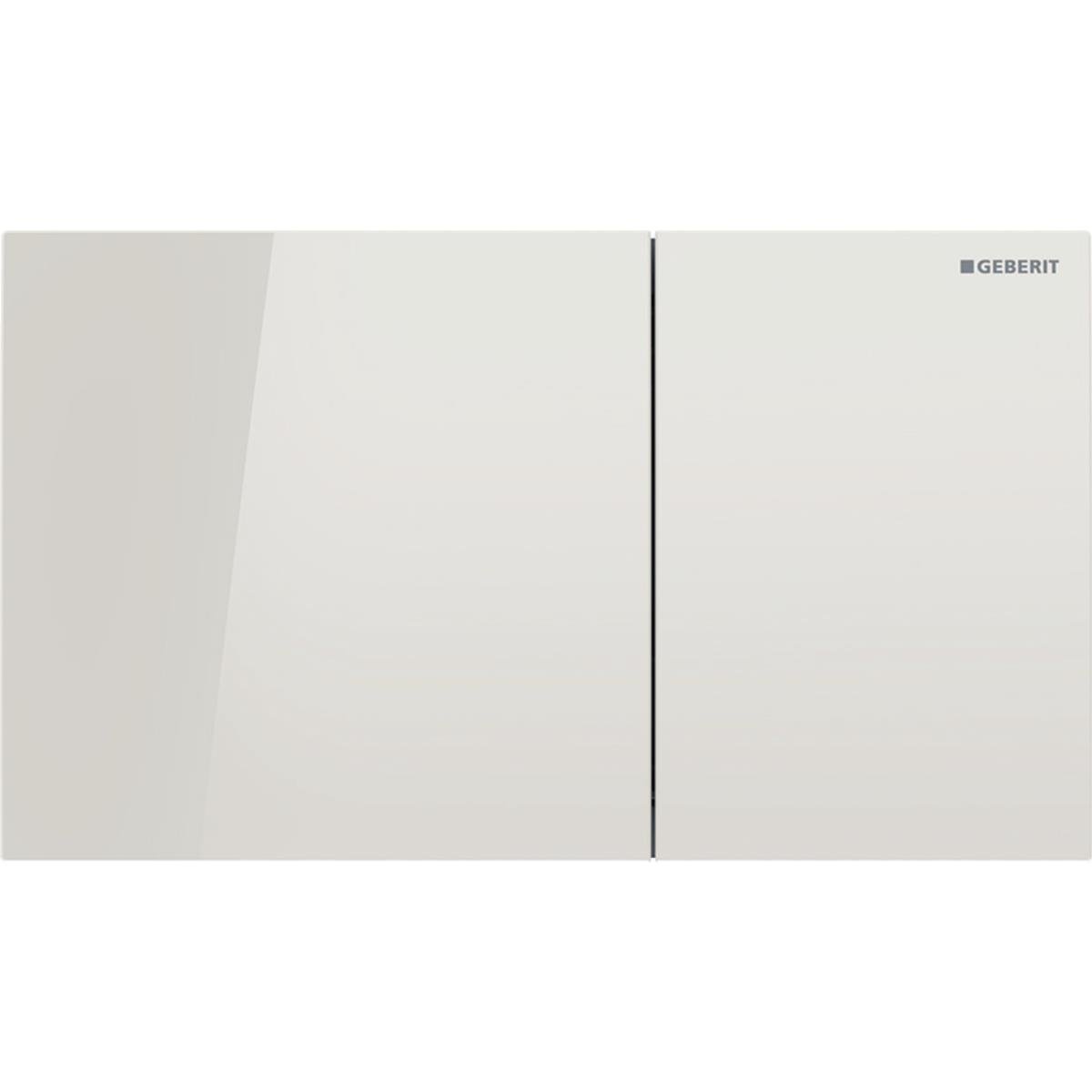 Geberit Kumanda Kapağı Sigma70 - Çift Basmalı Kum Grisi Cam - 115.622.JL.1