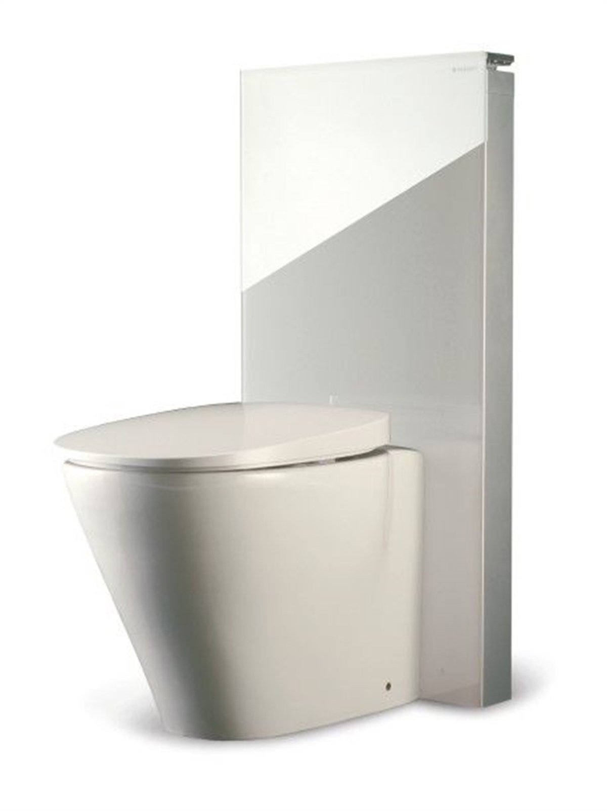 Geberit Monolith Puro Rezervuar -Yere Oturan Klozet İçin 101cm-Beyaz