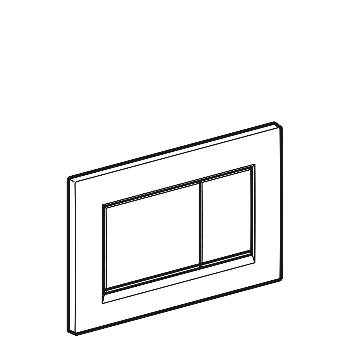Geberit Sigma Gömme Rezv. 8cm+Sigma 30 Kumd. Paneli Beyaz/Parlak/Beyaz