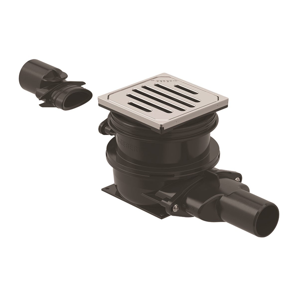 Geberit Varino Yer Süzgeci Yandan Çıkışlı 50mm