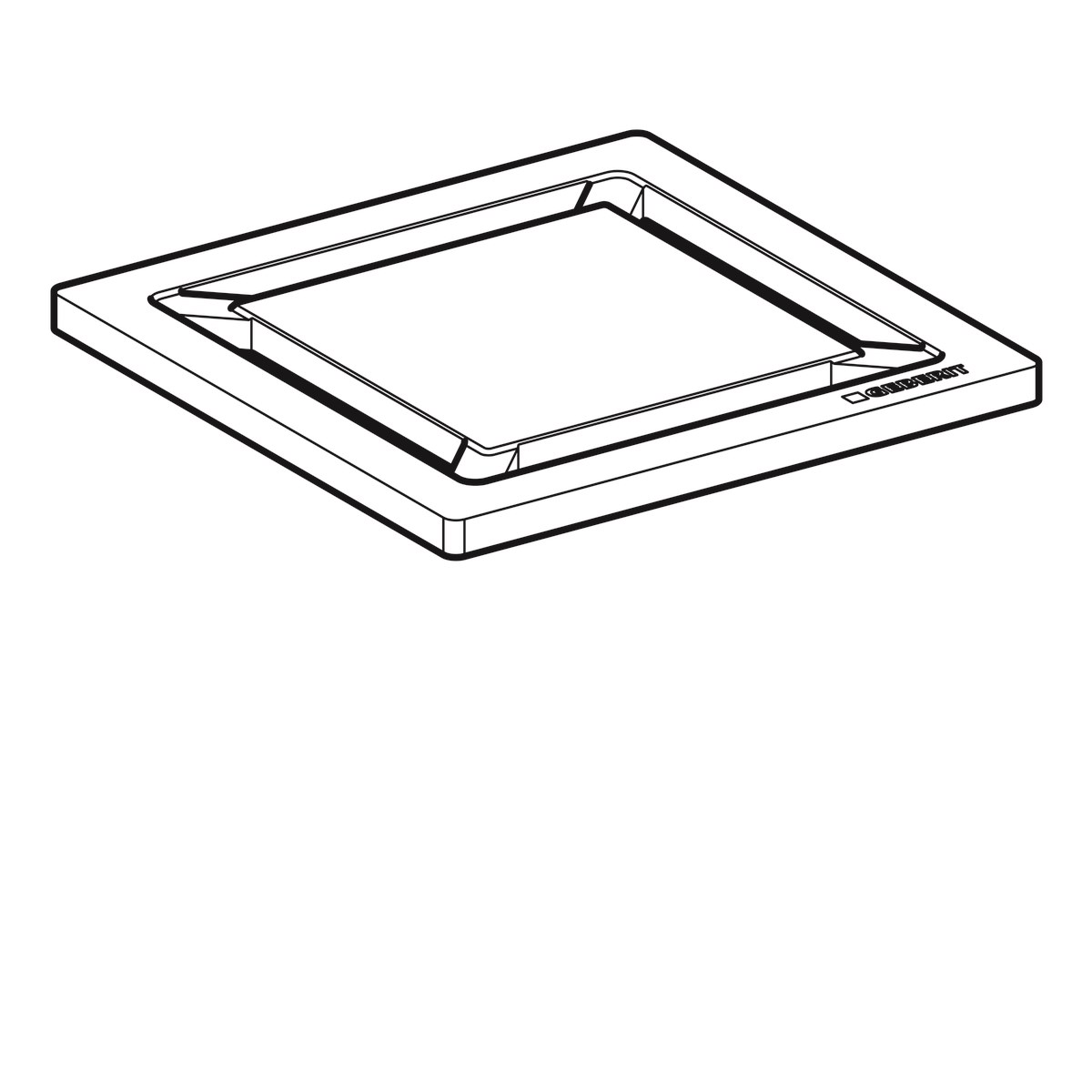 Geberit Yer Süzgeci Izgarası Kare 8x8