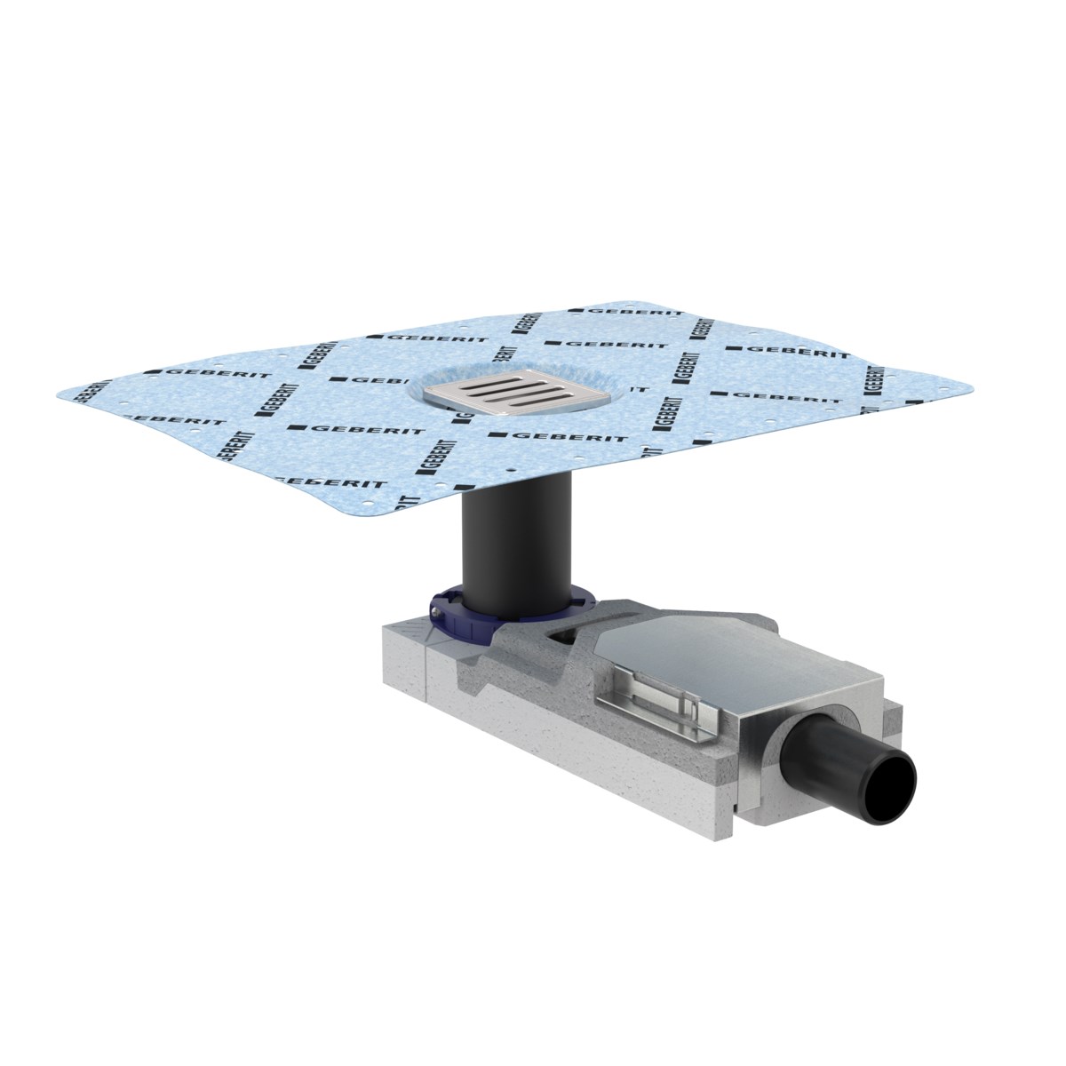 Geberit Yer Süzgeci Sifon Seti 65mm Yükseklik