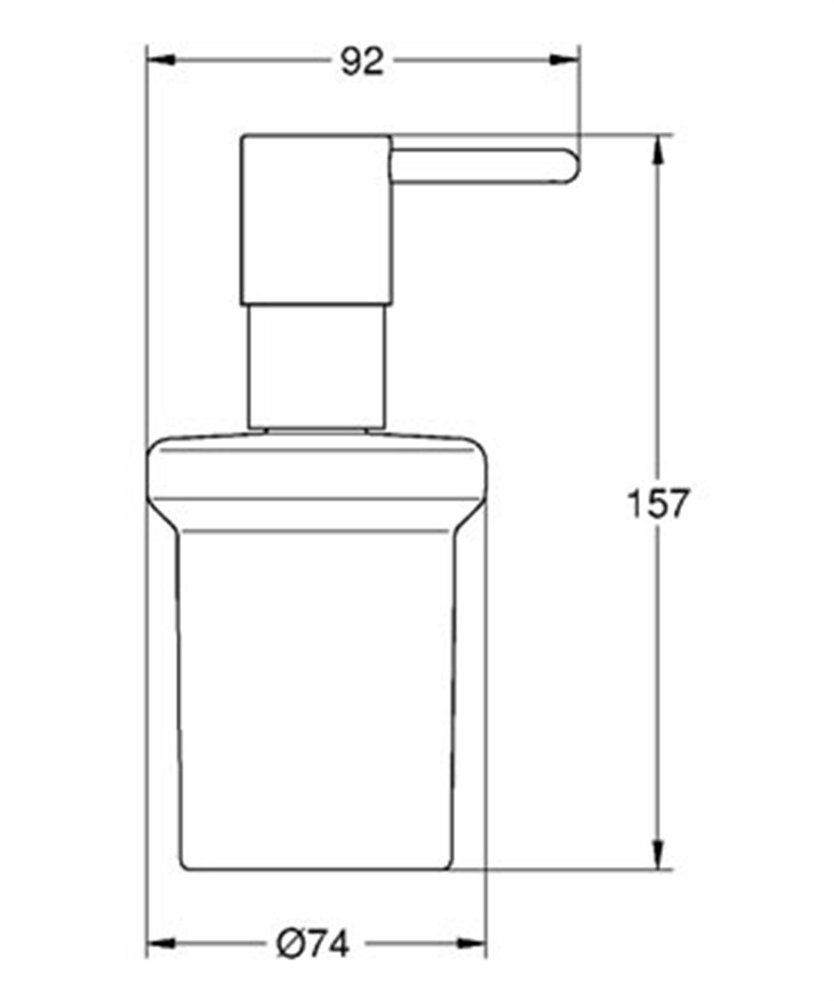 Grohe  Essentials Duvara Monte Sıvı Sabunluk (Tutacağı Hariç)