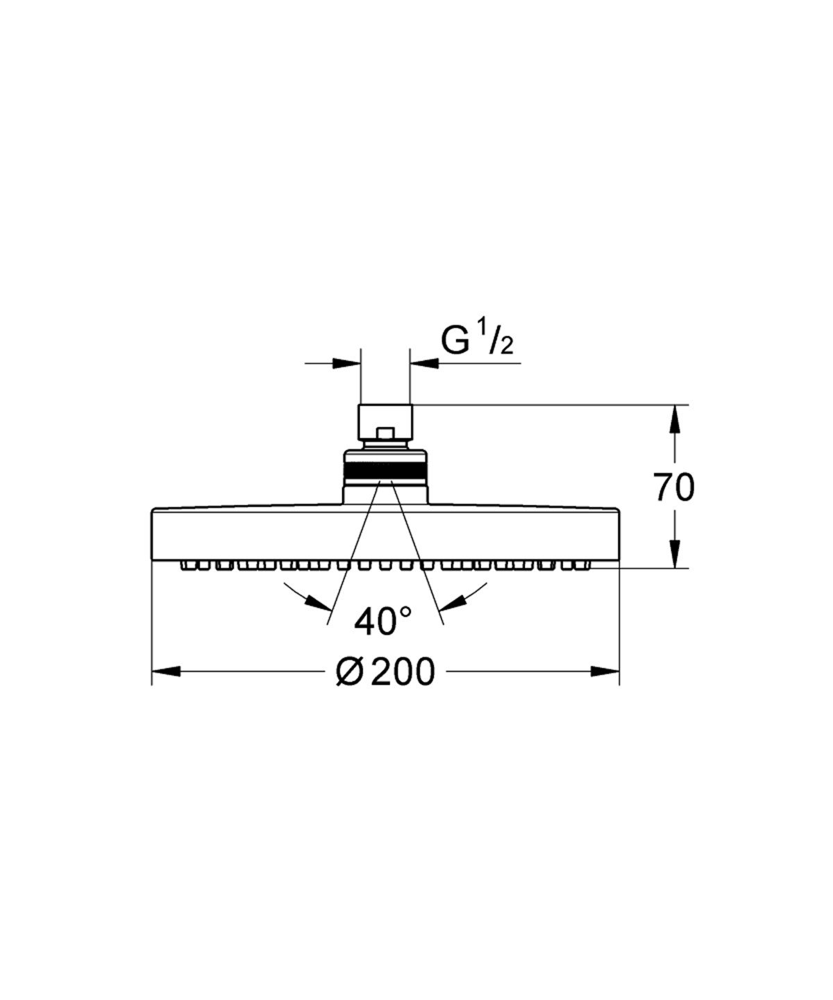 Grohe Eurosmart Cosmo Ankastre Banyo/Duş Seti