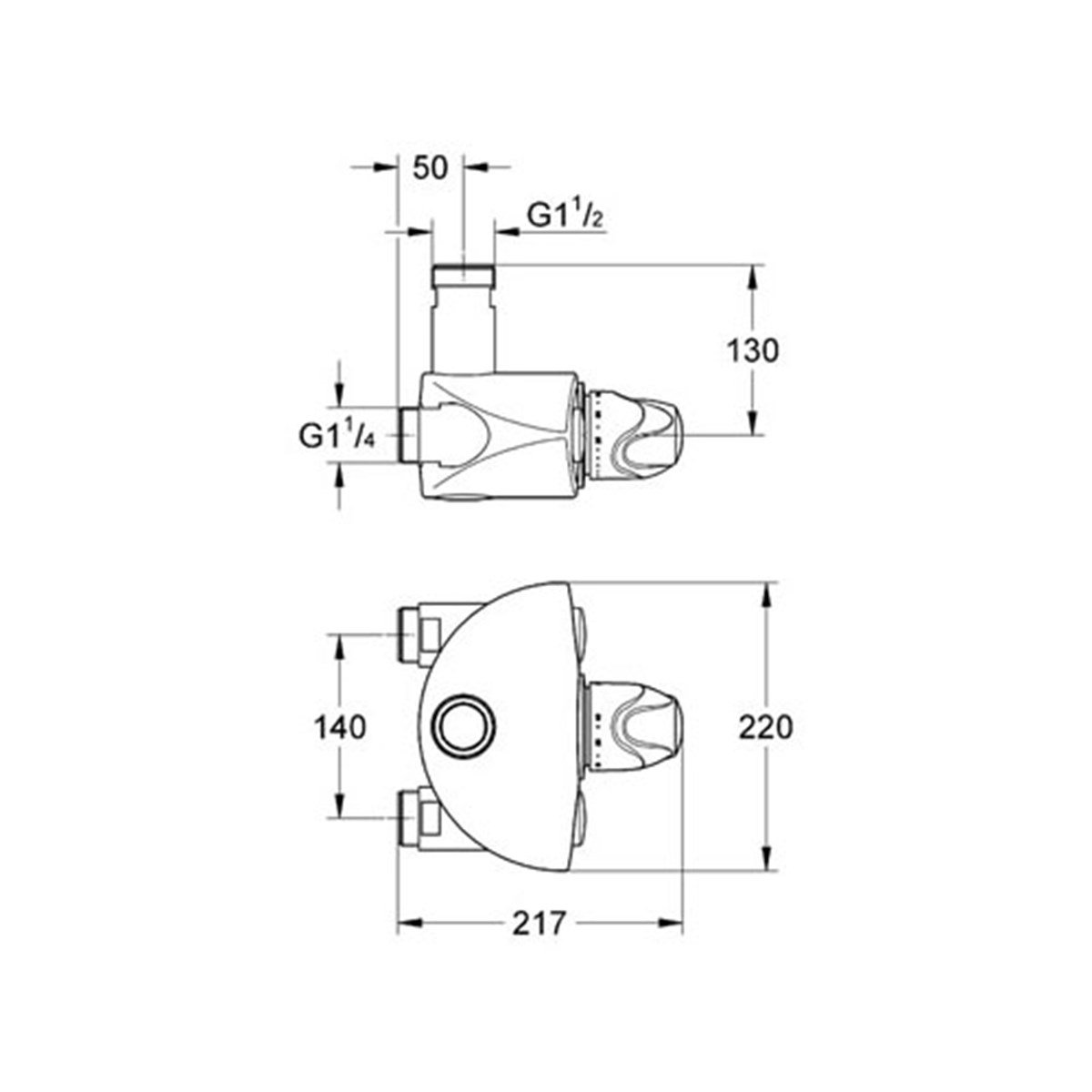Grohe Grohterm XL Merkezi Termostat