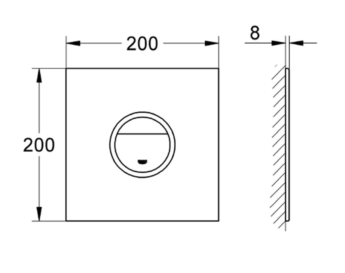 Grohe Ondus® Digitecture Light Kumanda Paneli