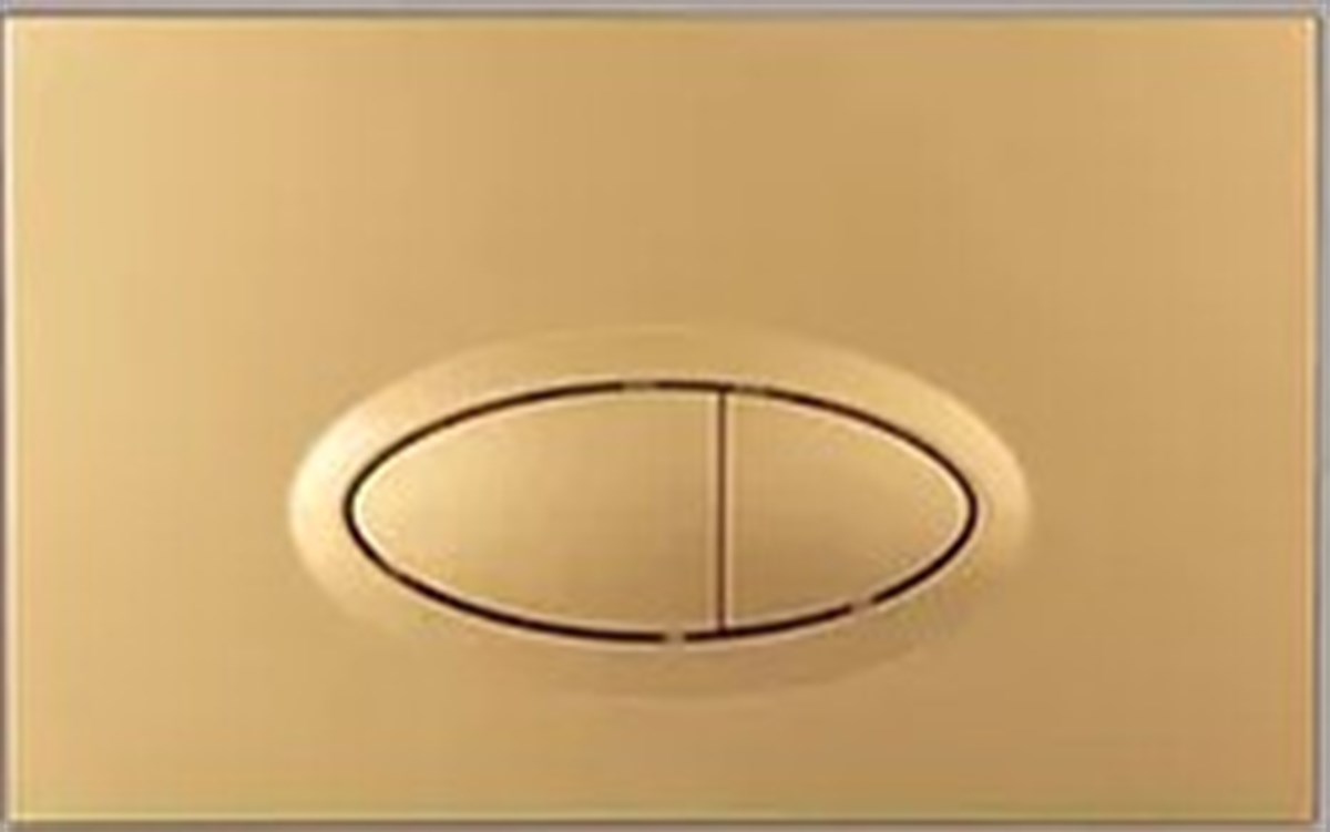 Nkp Kumanda Paneli Çift Basmalı Gold Buton - 0053