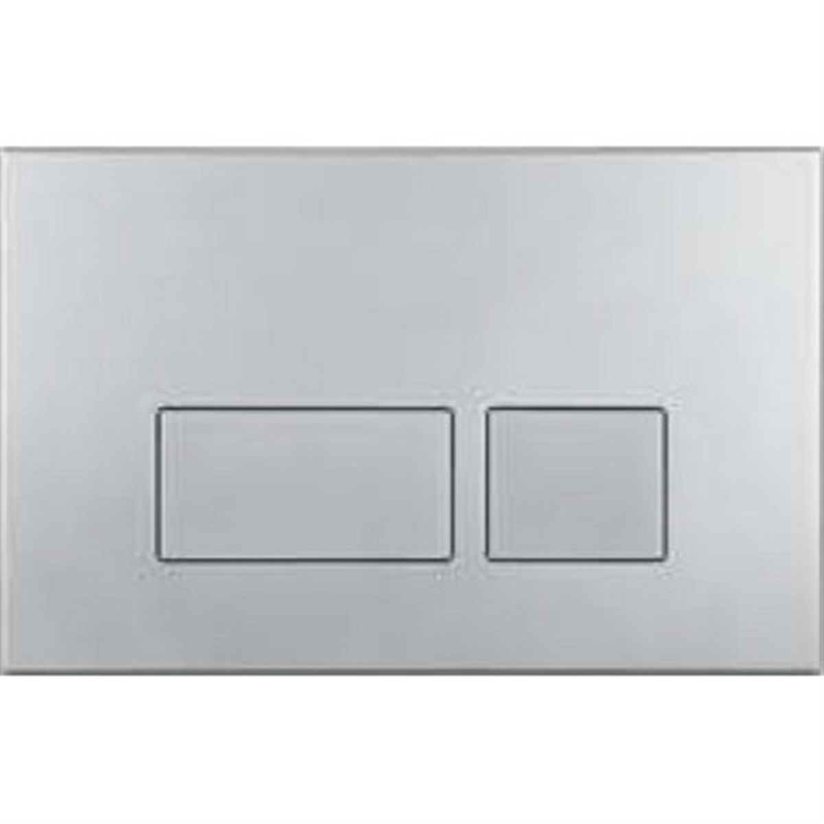 Nkp Kumanda Paneli -Çift Basmalı-Mat Krom