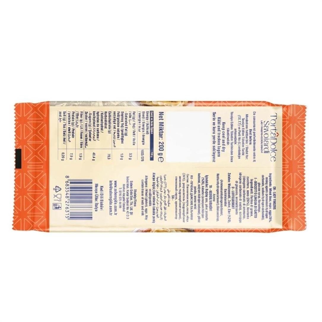 Balocco Savoiardi Kedi Dili 200 Gr