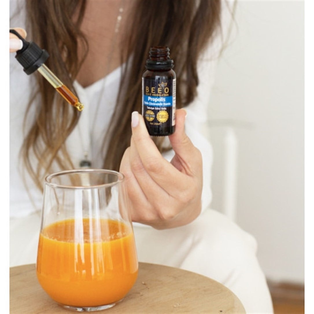 Beeo Active 2 Adet 20 ML Suda Çözünür 1 Adet Propolis 20 ML Damla  