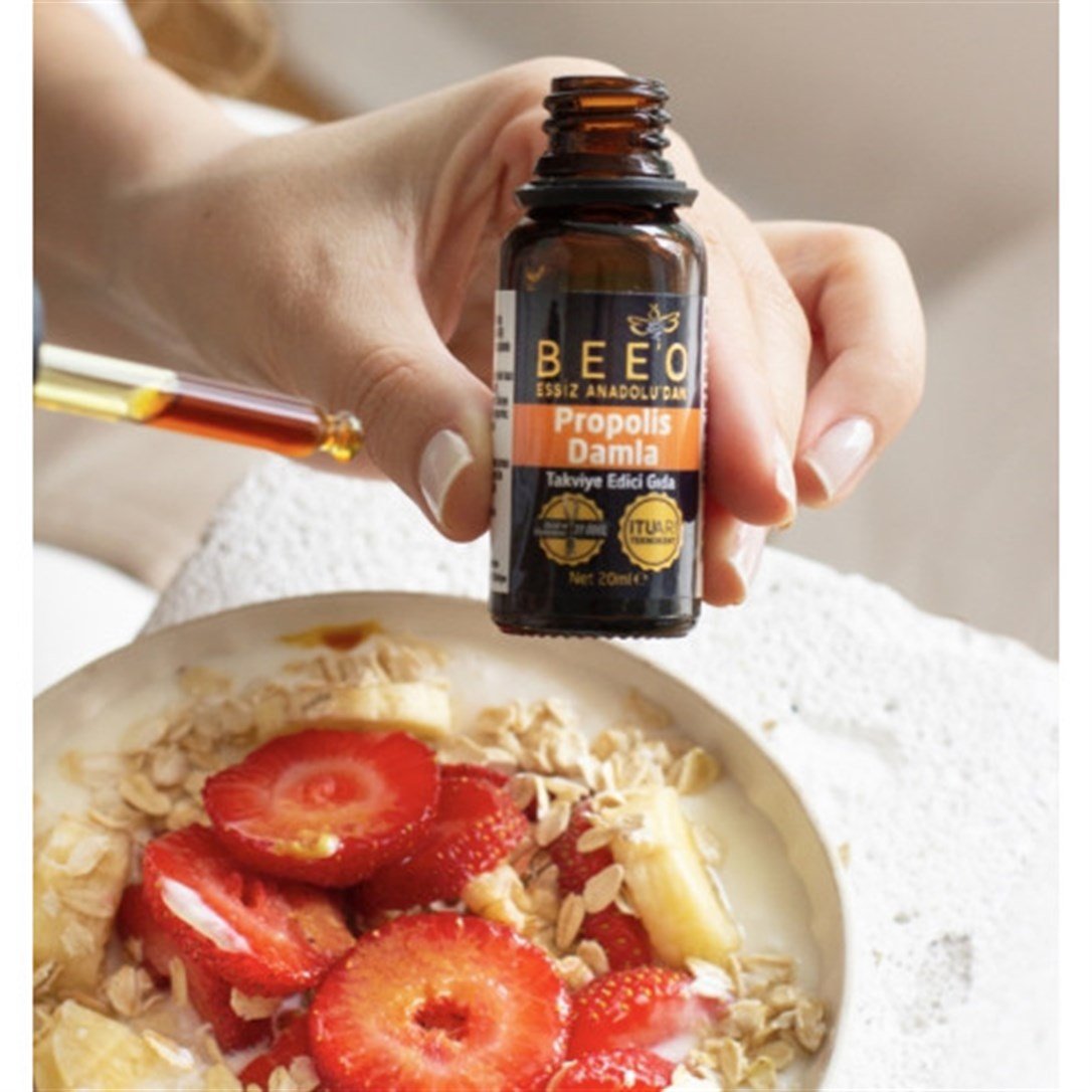 Beeo Active 2 Adet 20 ML Suda Çözünür 1 Adet Propolis 20 ML Damla  