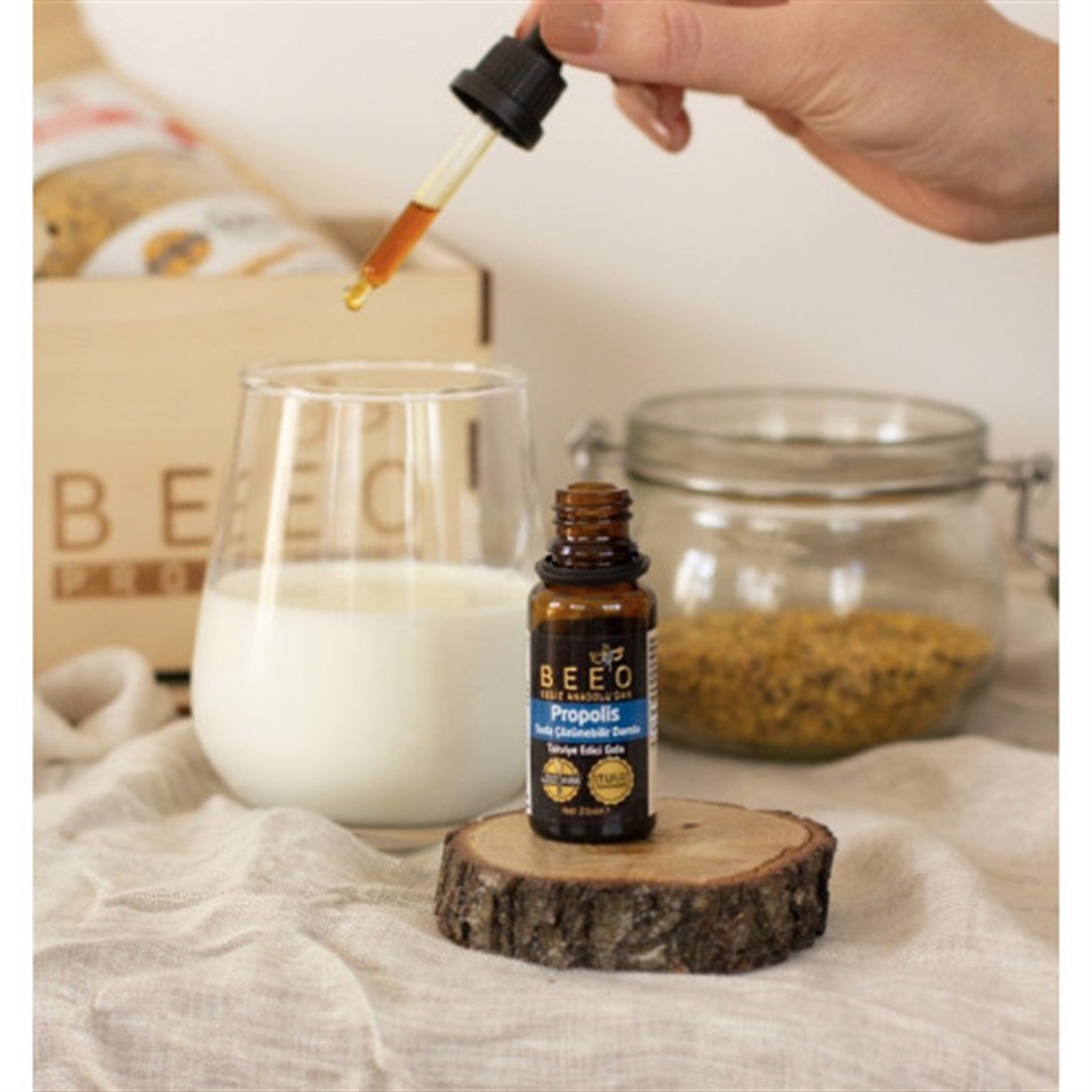 Beeo Active Propolis Suda Çözünür 3 Adet Damla 20 Ml