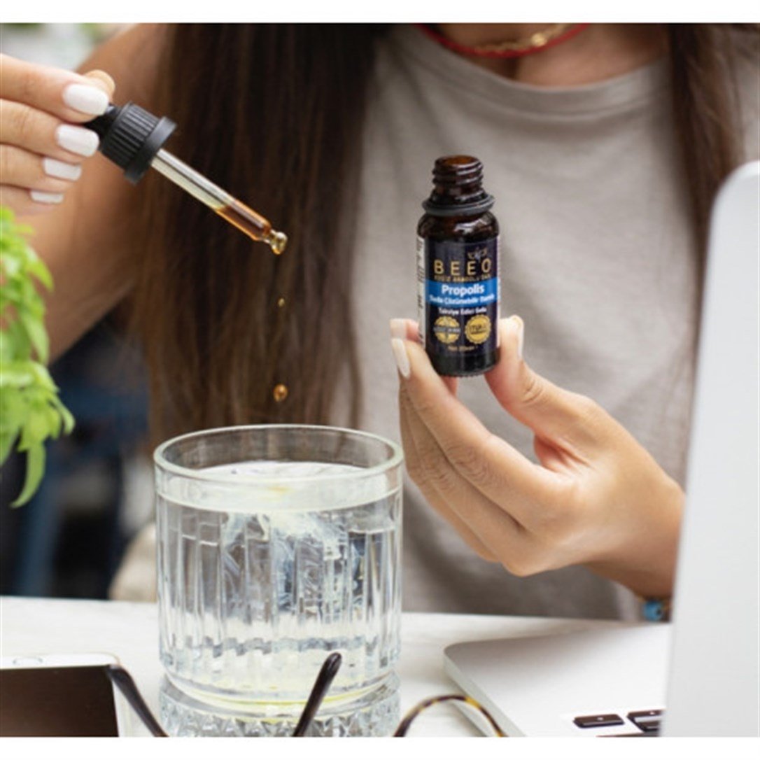 Beeo Active Propolis Suda Çözünür 3 Adet Damla 20 Ml