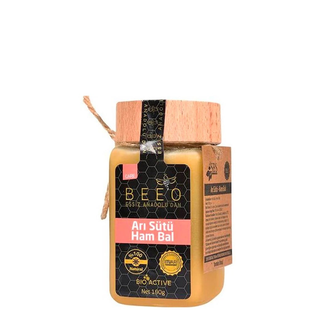 Beeo Arı Sütü Ham Bal 190 Gr