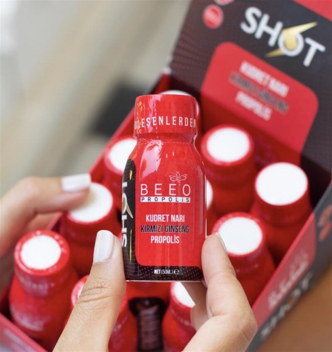 Beeo Kudret Narı Ginseng Propolis Shot 50 Ml