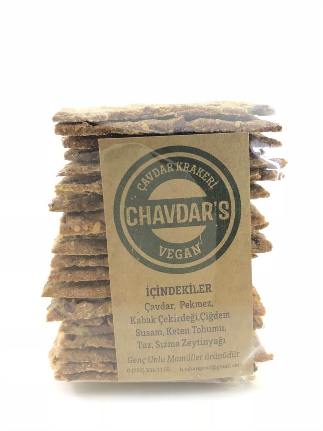 Chavdar's Vegan Çavdar Krakeri