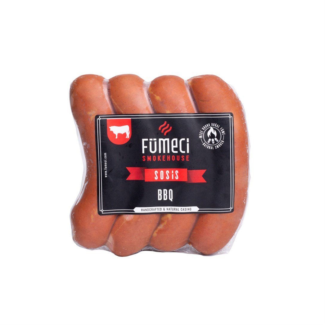 Fümeci Smokehouse Dana BBQ Sosis 500 Gr - 550 Gr   