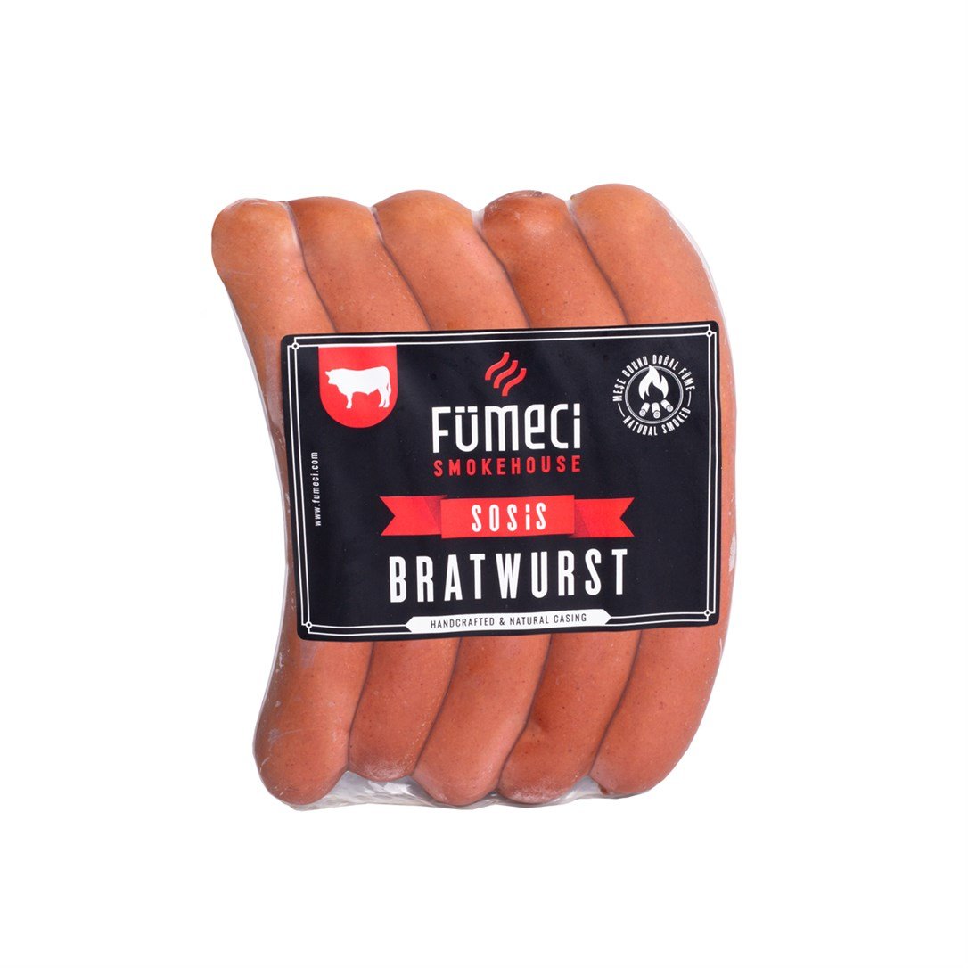 Fümeci Smokehouse Dana Bratwurst Sosis 450-500 Gr