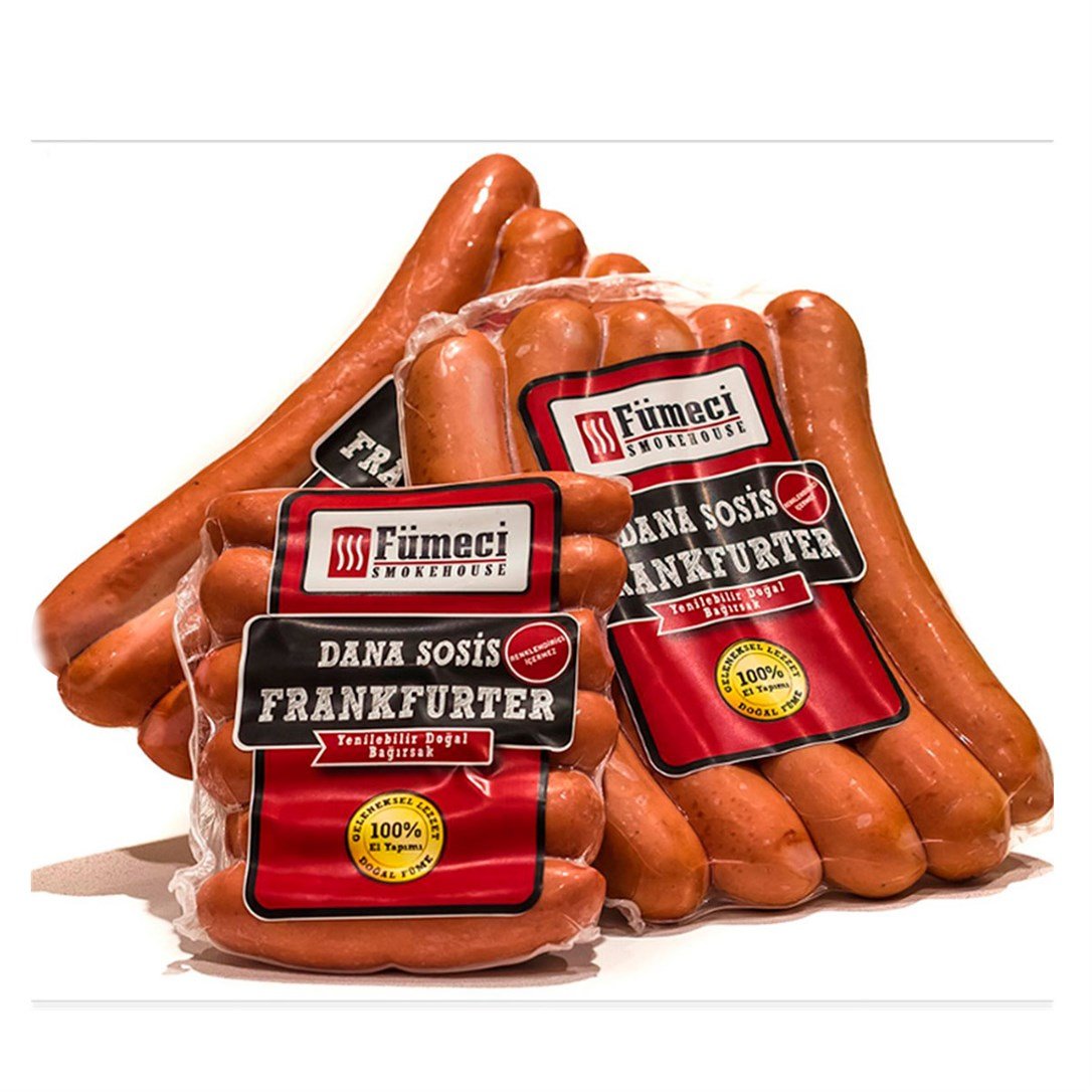 Fümeci Smokehouse Dana Frankfurter Sosis 450-500 Gr