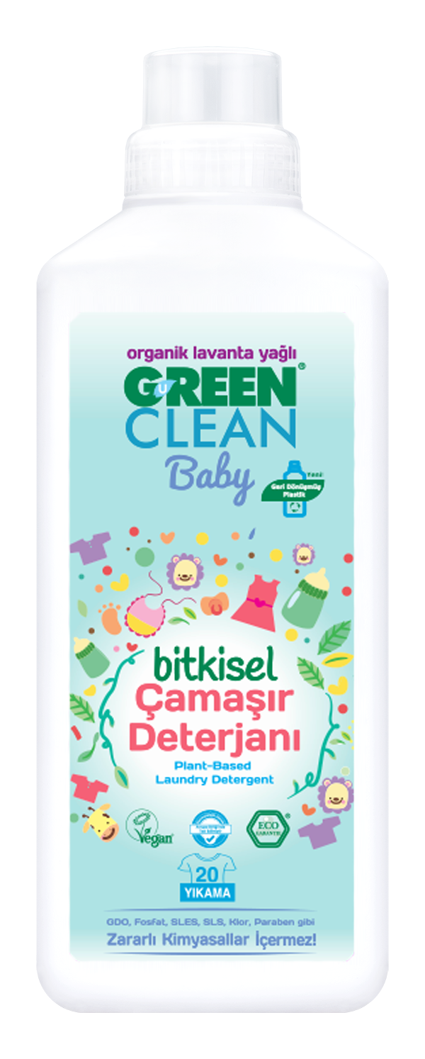 Green Clean Baby Bitkisel Çamaşır Deterjanı 1000 Ml