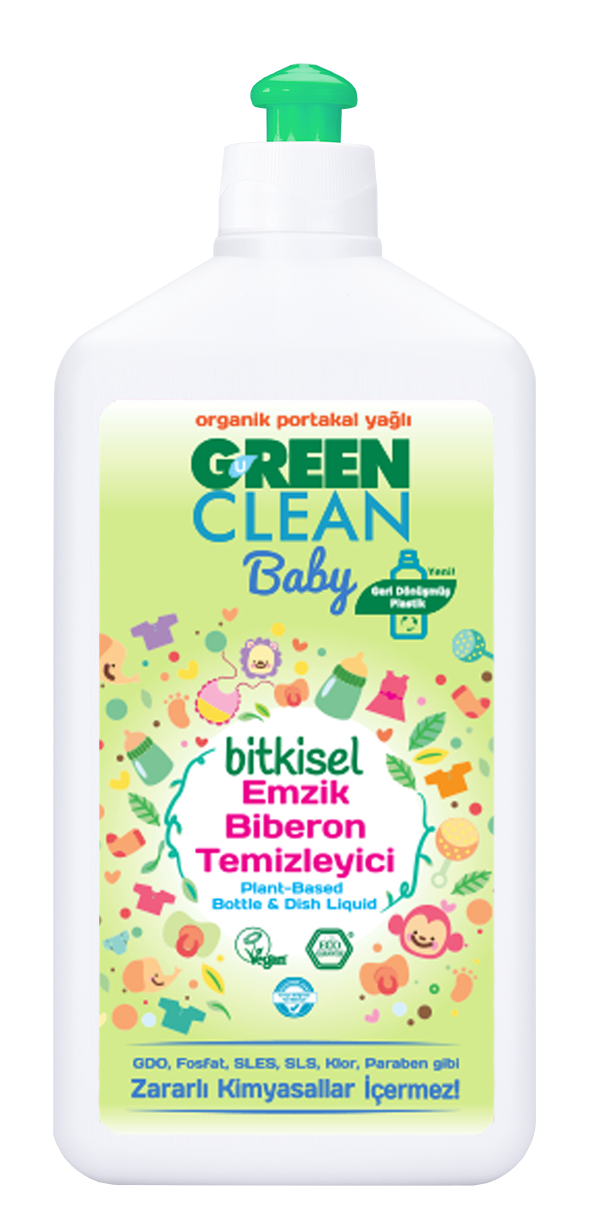 Green Clean Baby Bitkisel Emzik Biberon Temizleyicisi 500 Ml