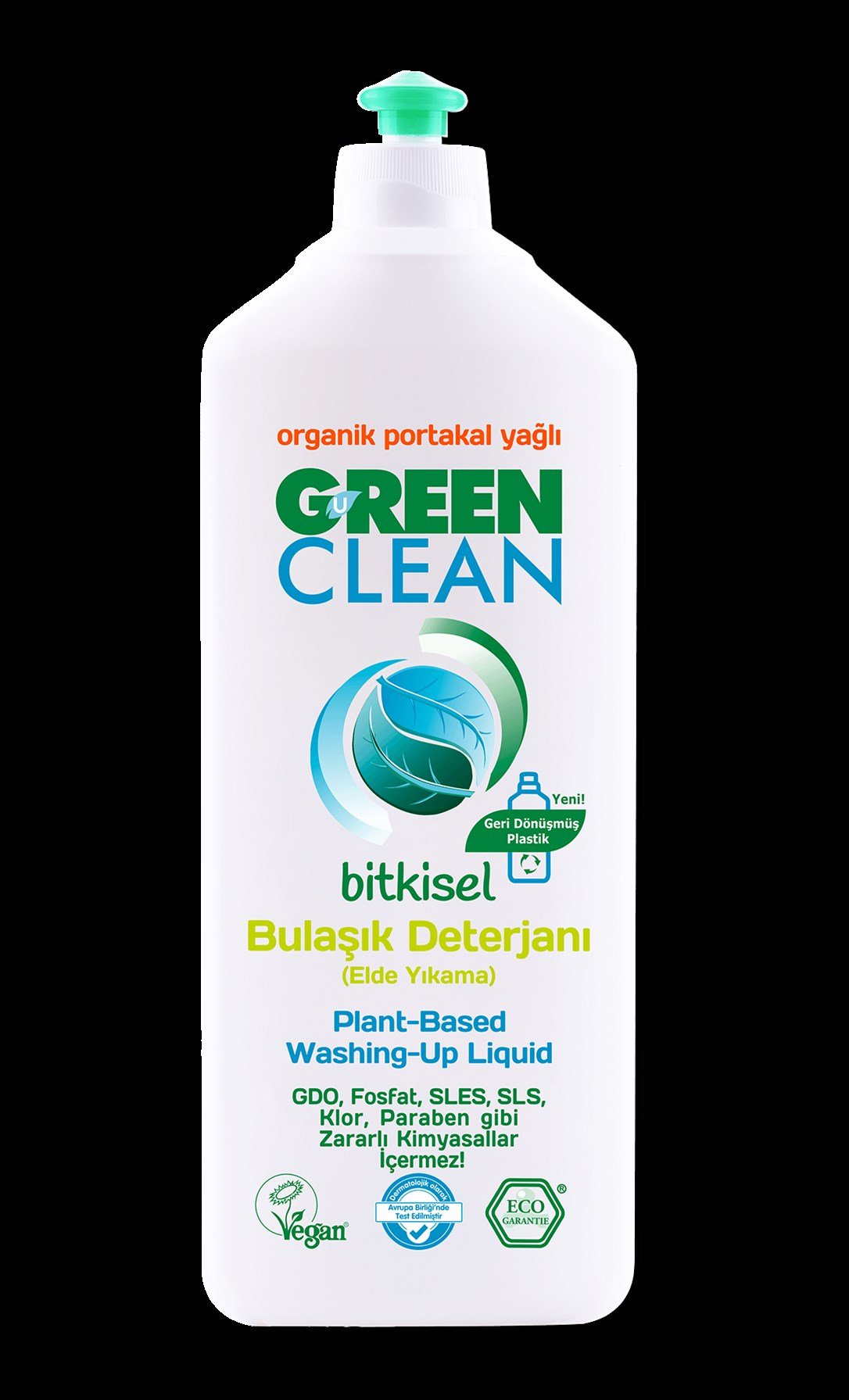 Green Clean Bitkisel Bulaşık Deterjanı 730 Ml