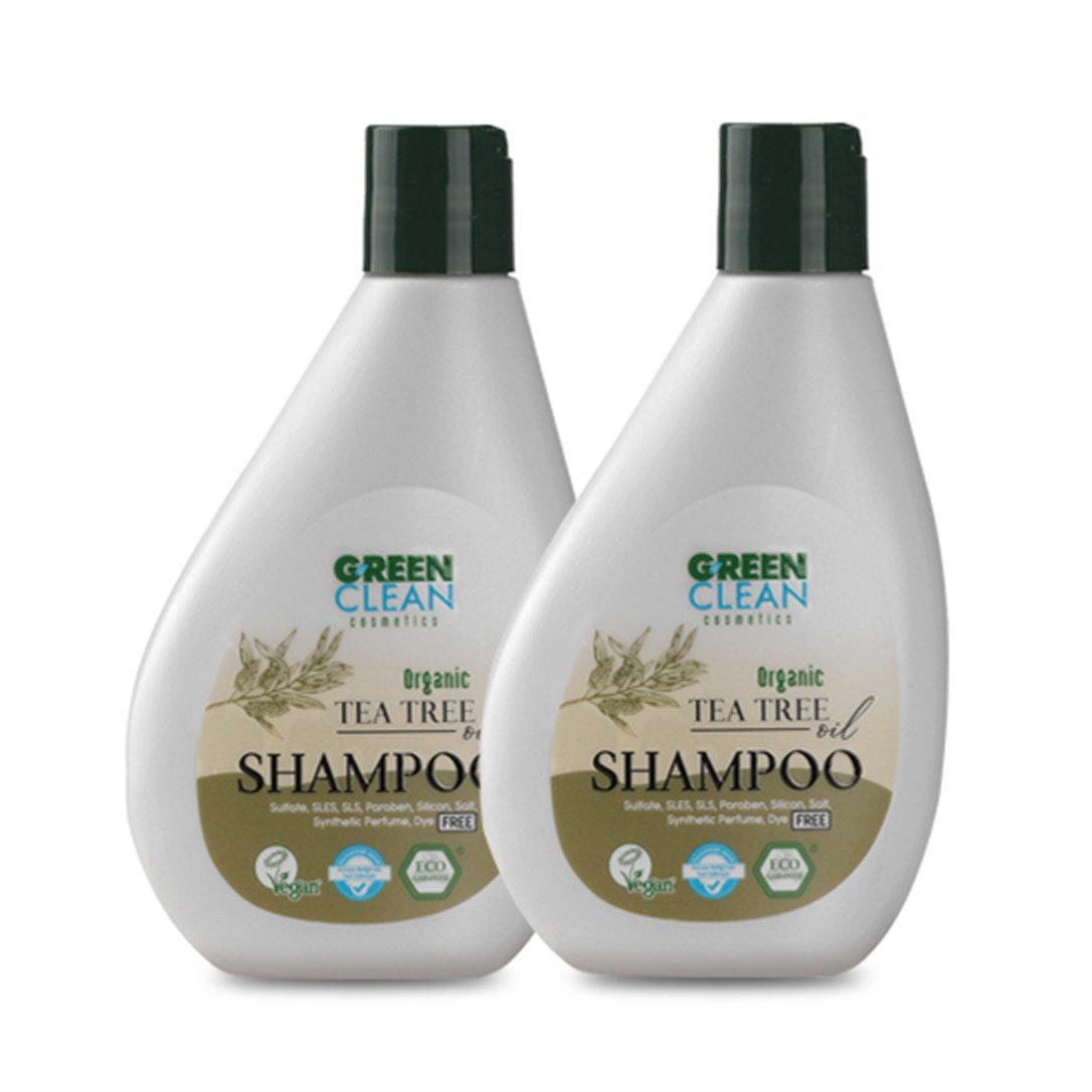 Green Clean Şampuan Seti 2'li - Çay Ağacı 275 ml