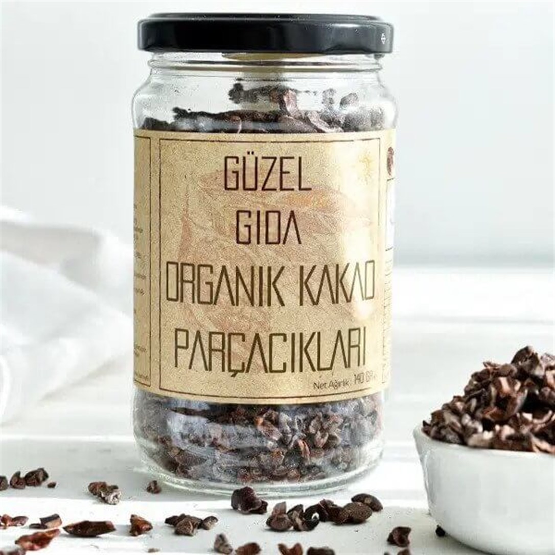 Güzel Ada Gıda Organik Kakao Parçacıkları 140 Gr