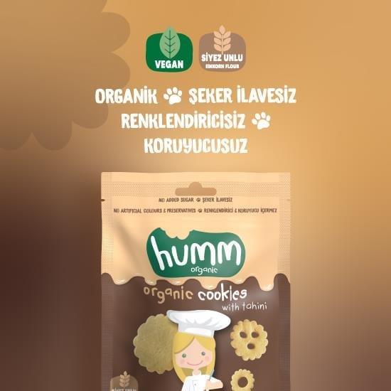 Humm Organik Tahinli ve Pekmezli Kurabiye 55 G